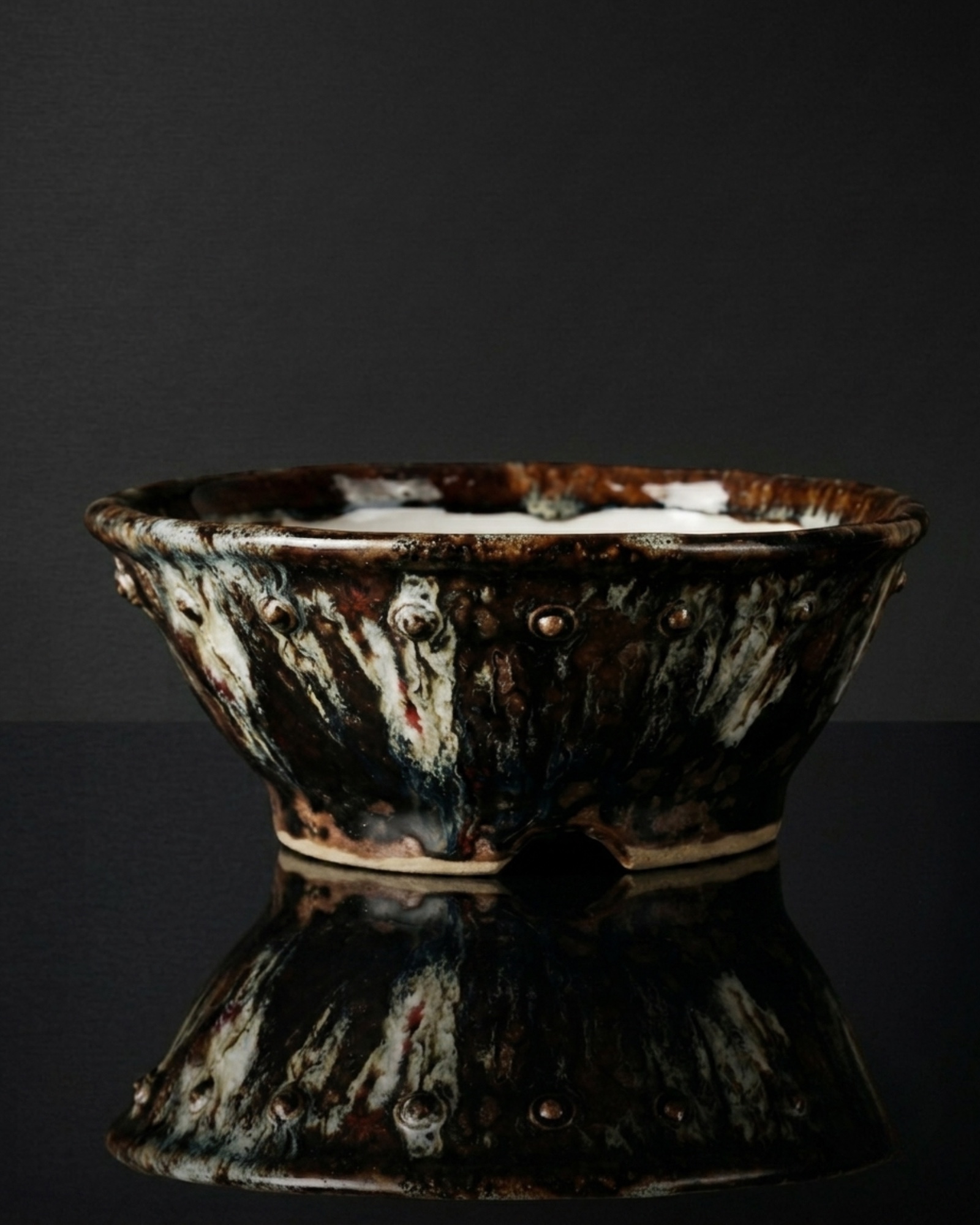Echizen bonsai pots — 越前焼の盆栽鉢