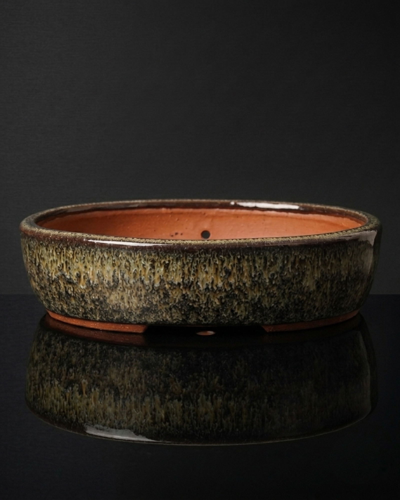 八雲塗 鳳凰画 煙草盆(A615) YAKUMO JAPAN 八雲 — Fine Japanese Bonsai Pots for Collectors Worldwide